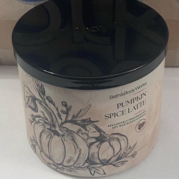 Bath & Body Works Other - Bath & Body Works Pumpkin Spice Latte Three Wick Candle